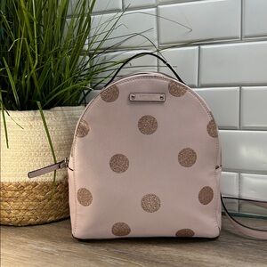 9460 Kate Spade Pink Polka Dot Backpack 254509460